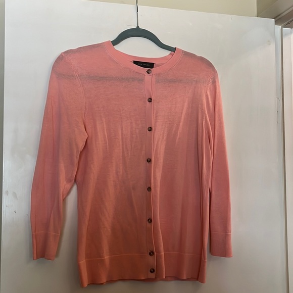 Ann Taylor Sweaters - Ann Taylor NWOT Coral Pink Cardigan Size S